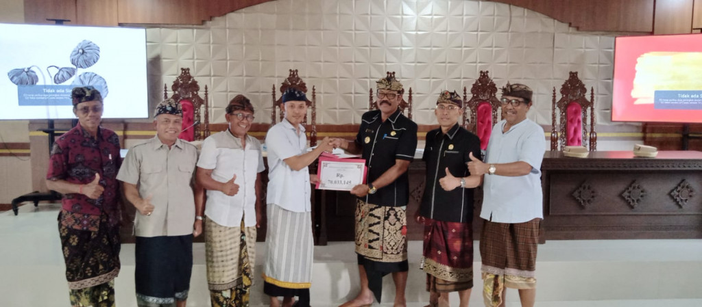 MUSYAWARAH DESA MENGWITANI ,LAPORAN PERTANGGUNGJAWABAN BADAN USAHA MILIK DESA (BUMDESA) " SARI WANGI SEDANA" TAHUN BUKU 2023